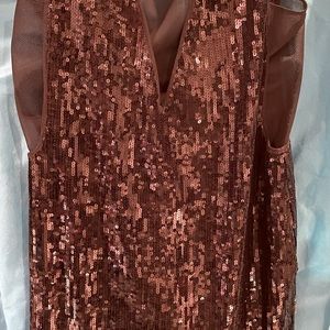 Sleeveless sequins cocktail dress by Sachin & Babi